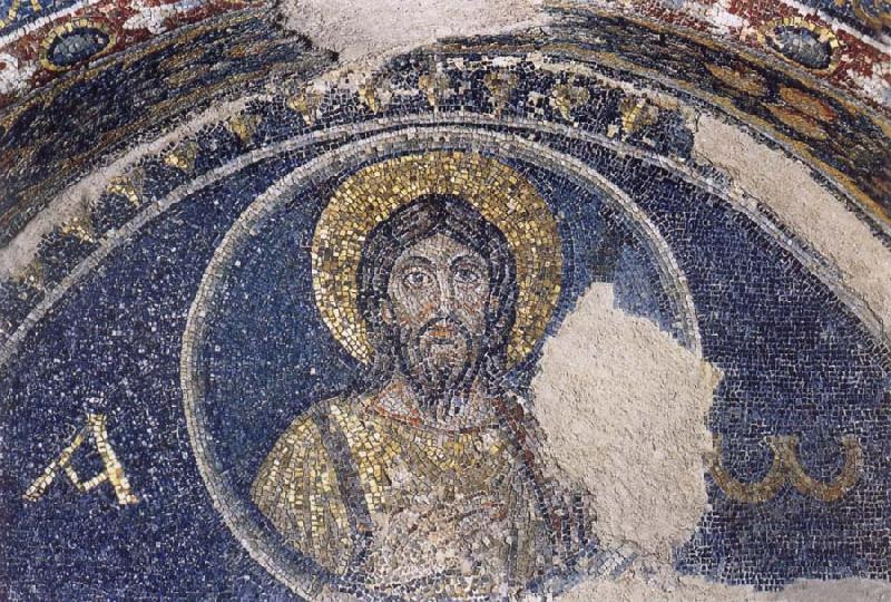Christ in Mosaic, unknow artist